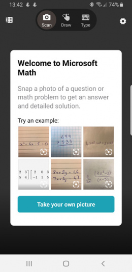 Microsoft Math Solver