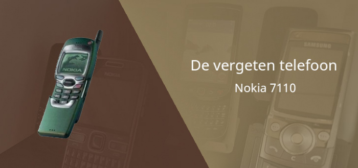 De vergeten telefoon: Nokia 7110