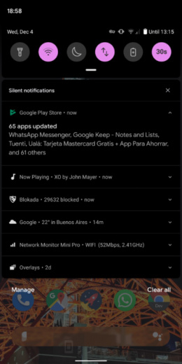 Google Play Store notificatie