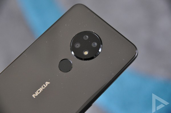Nokia 6.2 vingerafdrukscanner