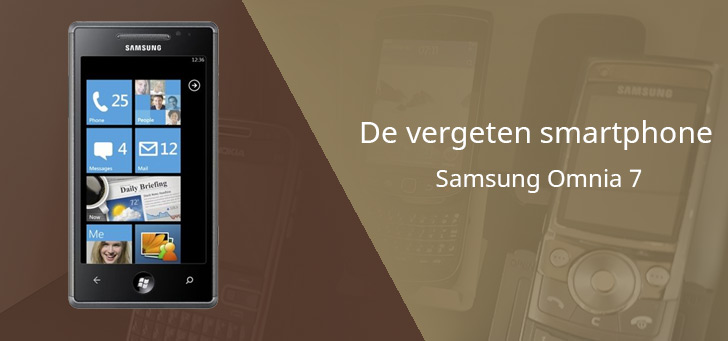 Samsung Omnia 7 vergeten header