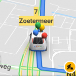 Google Maps voegt ‘verjaardagsauto’ toe bij navigeren