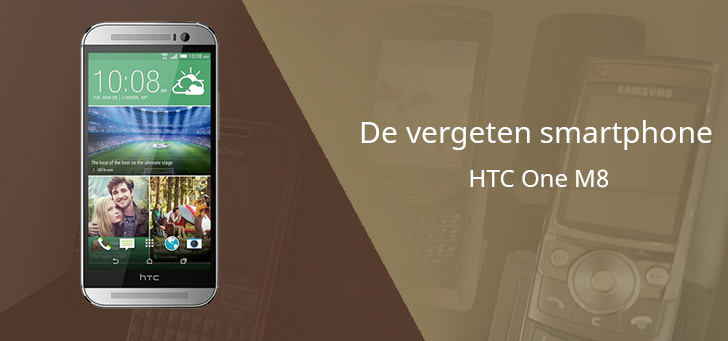 HTC One M8 vergeten header