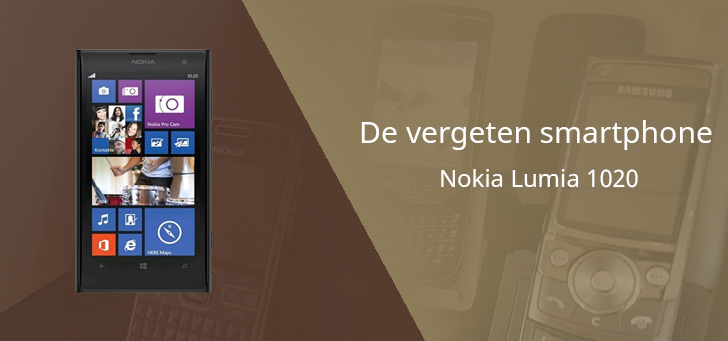 Nokia Lumia 1020 vergeten header