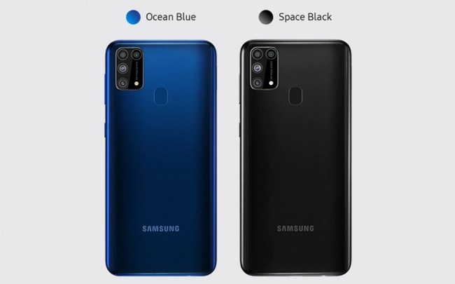 Samsung Galaxy M31 achterkant