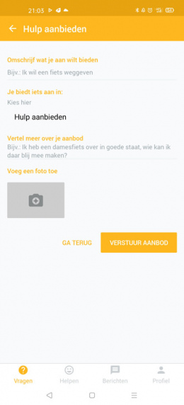 Geweldige Wijk app