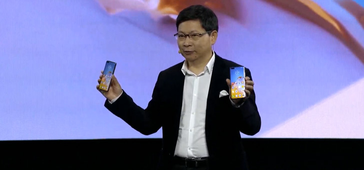 Huawei P40 launch header
