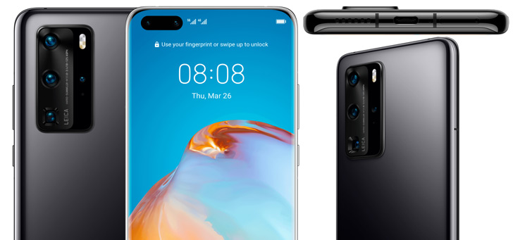 Huawei p40 serie header