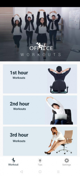 Office Workout app