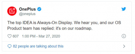 OnePlus Always On Display