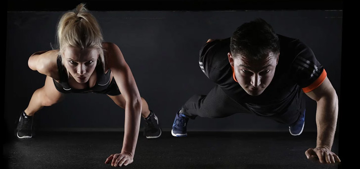 Sport fitness header