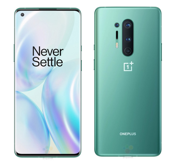 OnePlus 8 Pro glacial green