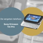Sony Ericsson Txt Pro vergeten header