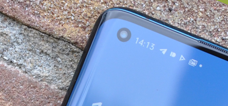 punch-hole smartphone notch header