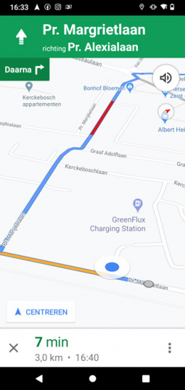 Android Go Google Maps Navigatie