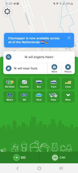 Citymapper Nederland