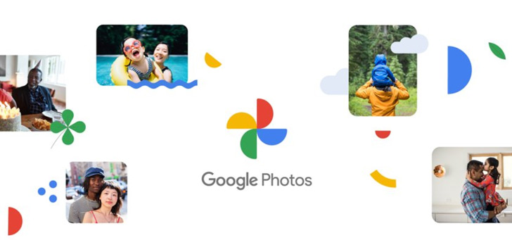 Google Foto's header