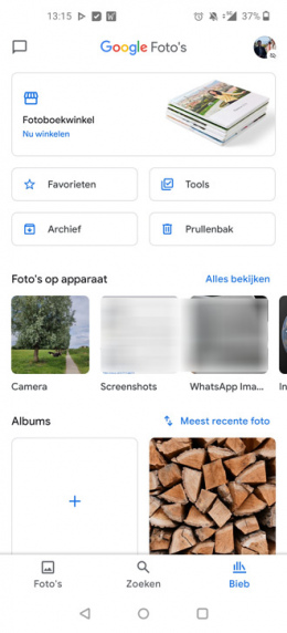 Google Foto's update