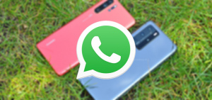 Huawei WhatsApp header