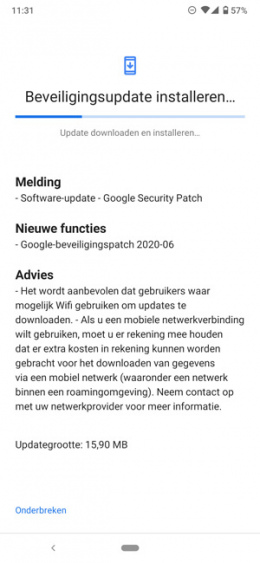 Nokia 6.2 update juni 2020