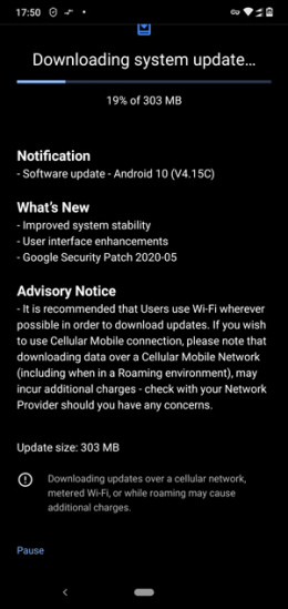 Nokia 7.2 mei patch