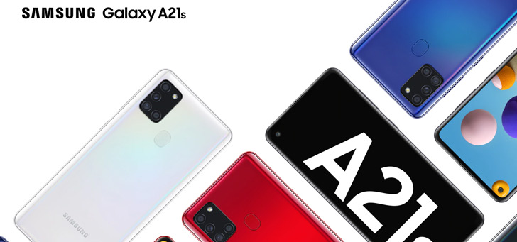 Samsung Galaxy A21s header