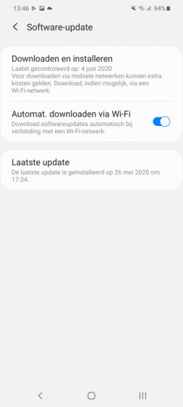 Samsung Galaxy software-update