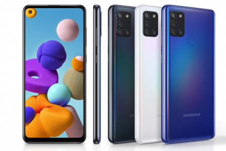 Samsung galaxy A21s kleuren