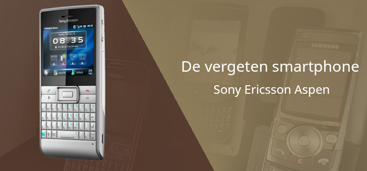 Sony Ericsson Aspen vergeten header
