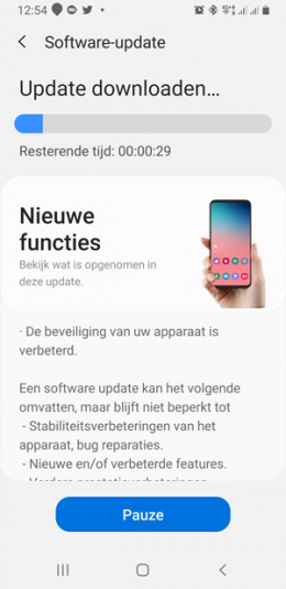 Samsung Galaxy Note 9 juli update