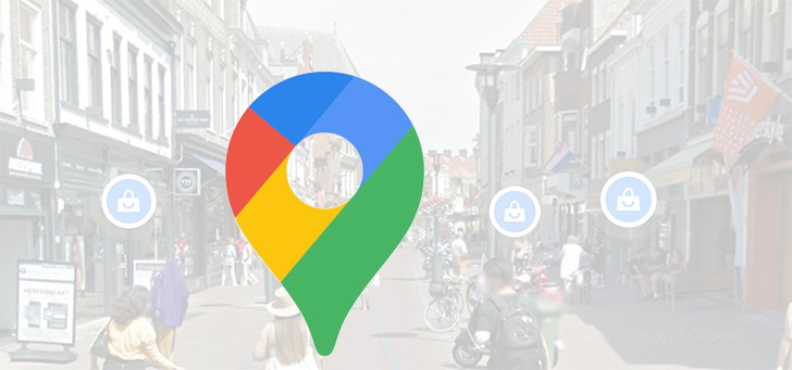 Google Maps markeringen header