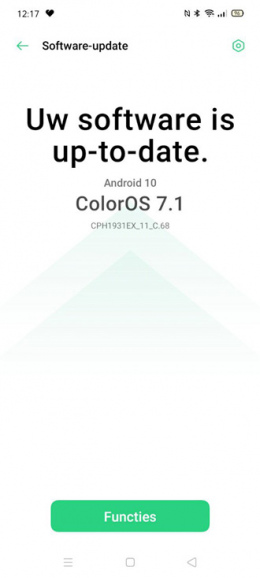 Oppo A5 2020 ColorOS 7.1
