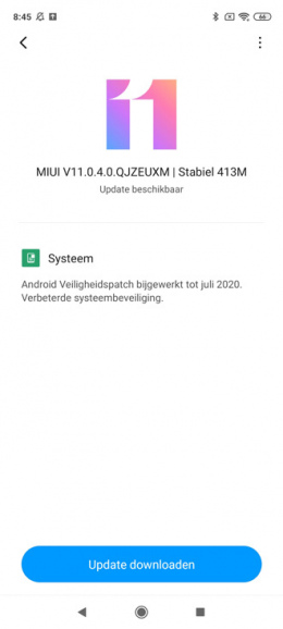 Xiaomi Redmi Note 9 Pro juli update