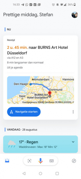 Google Assistent Snapshot