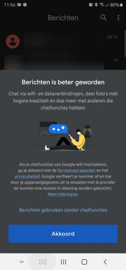 Google RCS Nederland