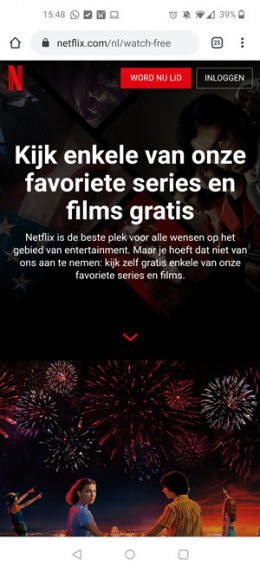 Gratis Netflix