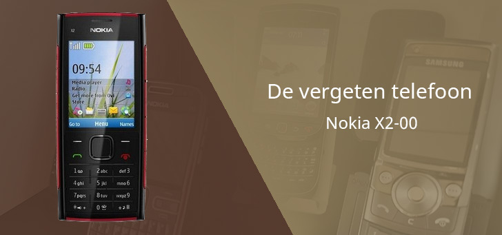 Nokia X2-00 vergeten header