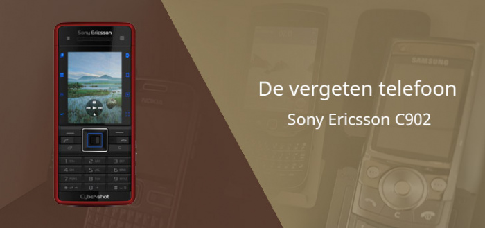 De vergeten telefoon: Sony Ericsson C902