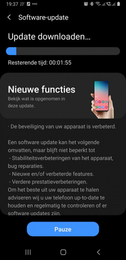 galaxy note 9 augustus update