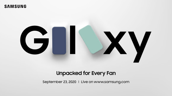 Galaxy Unpacked 23 september 2020