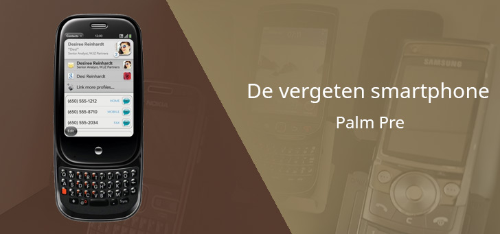 Palm Pre vergeten header