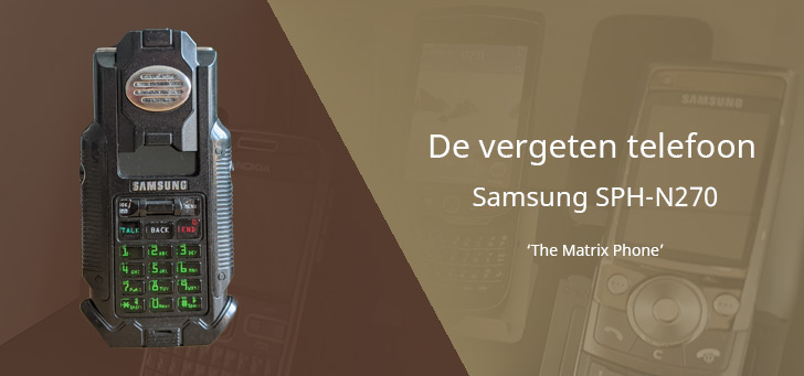 Samsung SPH-N270 matrix vergeten header