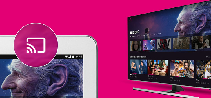 T-Mobile TV Anywhere header