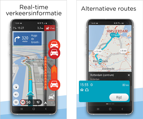 bibliotheek Afkorting Scarp TomTom Go Navigation 3.1 update maakt app geschikt voor Android Auto