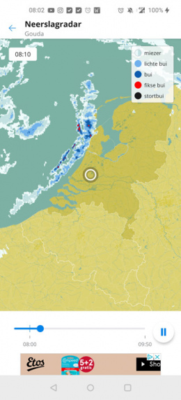 Weeronline regenradar