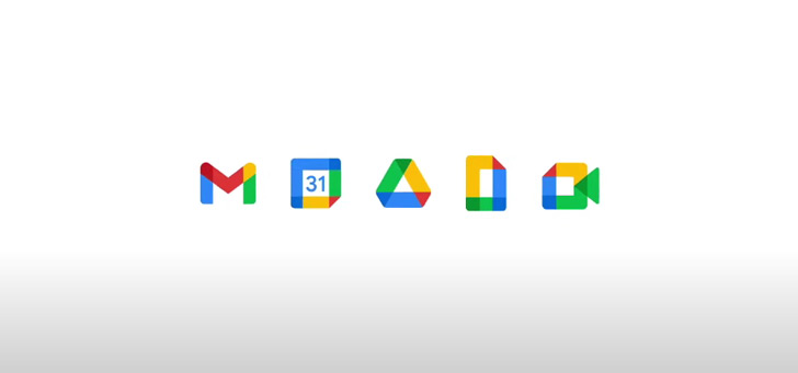 Google toont nieuwe logo’s voor Gmail, Agenda, Drive en meer