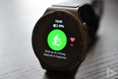 Huawei Watch GT 2 Pro fietsen