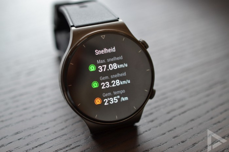 Huawei Watch GT 2 Pro snelheid