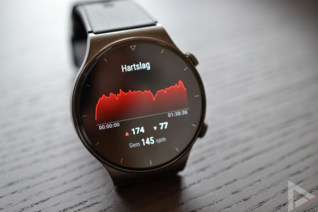 Huawei Watch GT 2 Pro hartslag