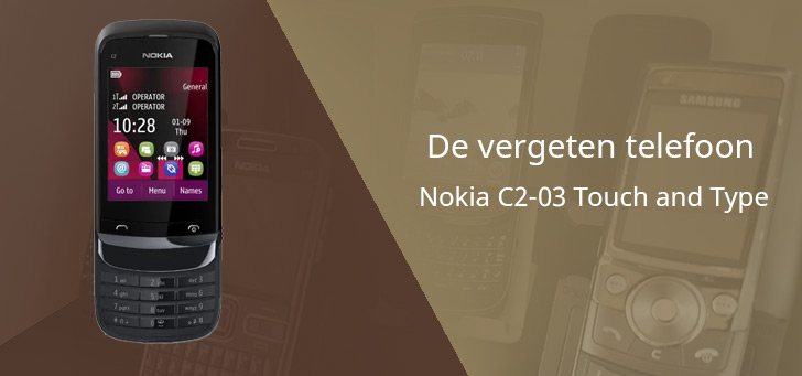 Nokia C2-03 vergeten header